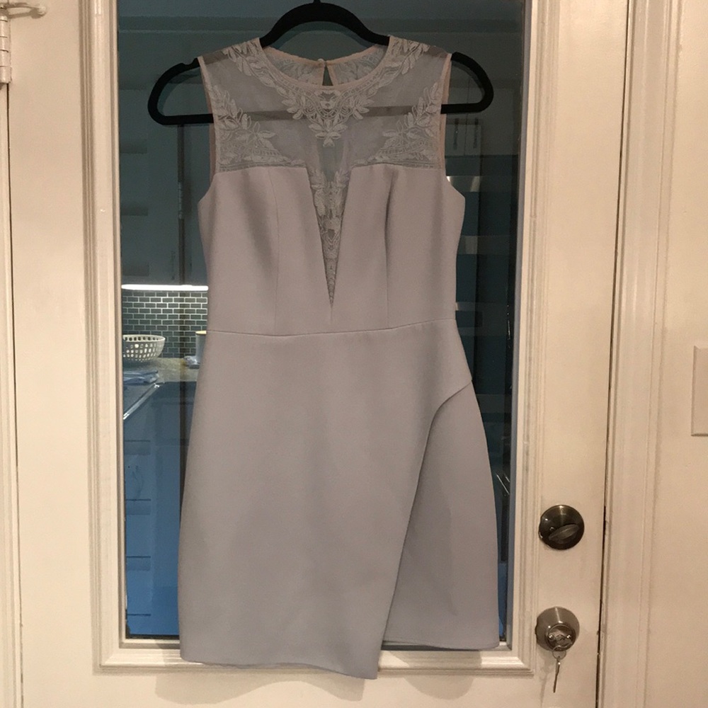 BCBG Powder blue cocktail dress